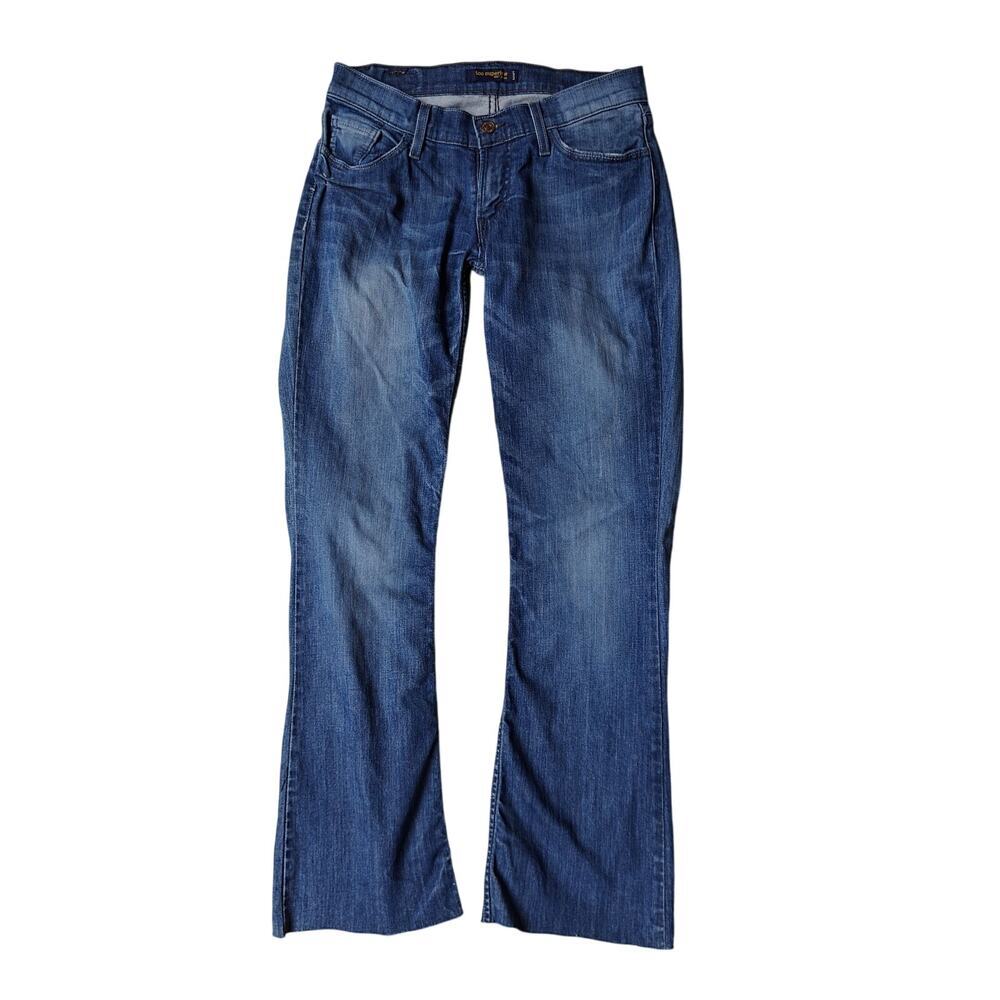Levi’s Too Superlow Bootcut Jeans Size 5M Blue Medium Wash Denim